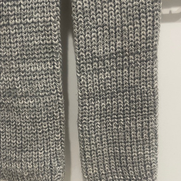 NWOT: Hand Knit Wool Scarf Double Layered  56” x 4-1/2”  NEW UNISEX - Picture 5 of 11